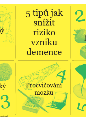 Pohled 5 tipů, jak snížit riziko demence